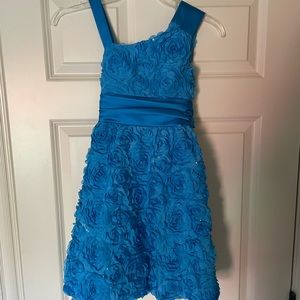 Rare Editions Royal Blue Girl’s Dress